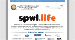 Desktop Screenshot of indexedannuities.com